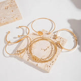 Conjunto de Pulseras Anudadas Elegantes