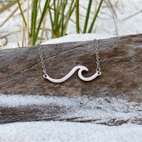 Collar de plata Onda del Mar