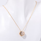 Collar Zodíaco de doble cara
