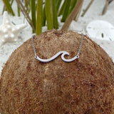 Collar de plata Onda del Mar