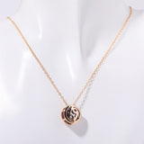 Collar Zodíaco de doble cara