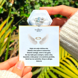 Anillo de la pluma del ángel