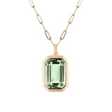 Collar Sofía con Piedra de Esmeralda