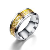 Anillo de dragón de acero