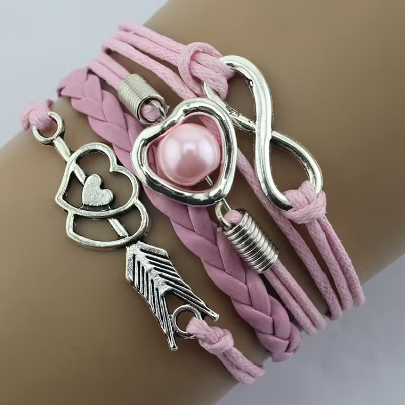 Pulsera de Moda Retro Arco de Cupido