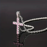 Collar con colgante de cruz