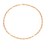 Collar femenino con cadena de acero inoxidable