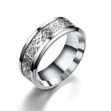 Anillo de dragón de acero