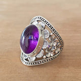 Anillo Haida Amatista