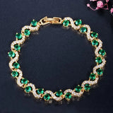 Brazalete Esmeralda Diana