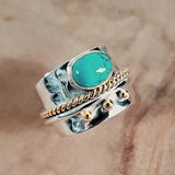Anillo Largo con Turquesa