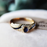 Anillo Dorado Avelisse Moraziel