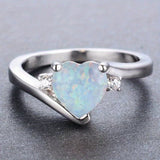 Anillo Estela con piedra lunar