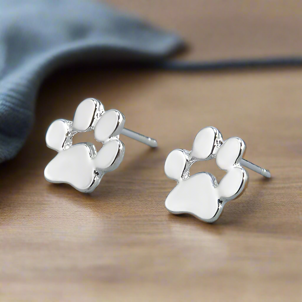 Yamira™ | Pendientes Huella Hipoalergénicos