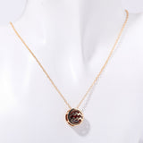Collar Zodíaco de doble cara