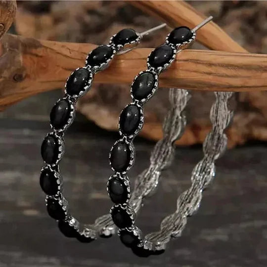 Pendientes vintage de turquesa
