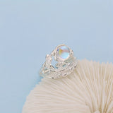 Anillo Teresa con Piedra Lunar