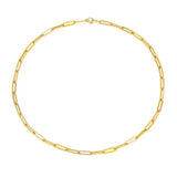 Collar femenino con cadena de acero inoxidable