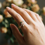 Anillo de Flor de Primavera