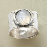 Anillo blando de piedra lunar