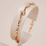 Elegante Brazalete Oro Zivara