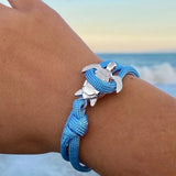 Pulsera artesanal con tortuga marina