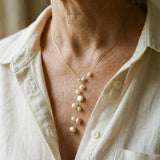 Collar perla con colgante