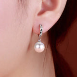 Pendientes Perlas de Zirconia