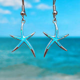 Pendientes Estrella de Mar Opalo