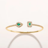 Pulsera Claudia de Esmeralda