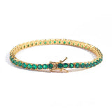 Pulsera Ella con esmeralda