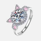 Arlet | Anillo Orejitas de Gato con Zirconia