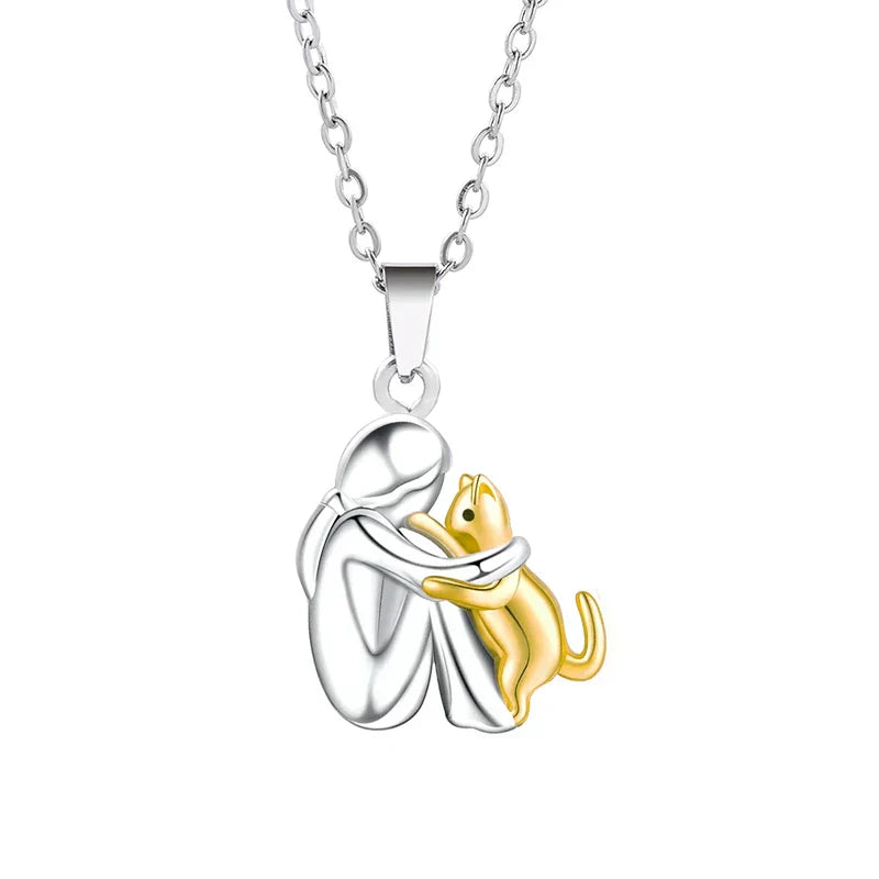 Elvira | Collar Gato Abrazando
