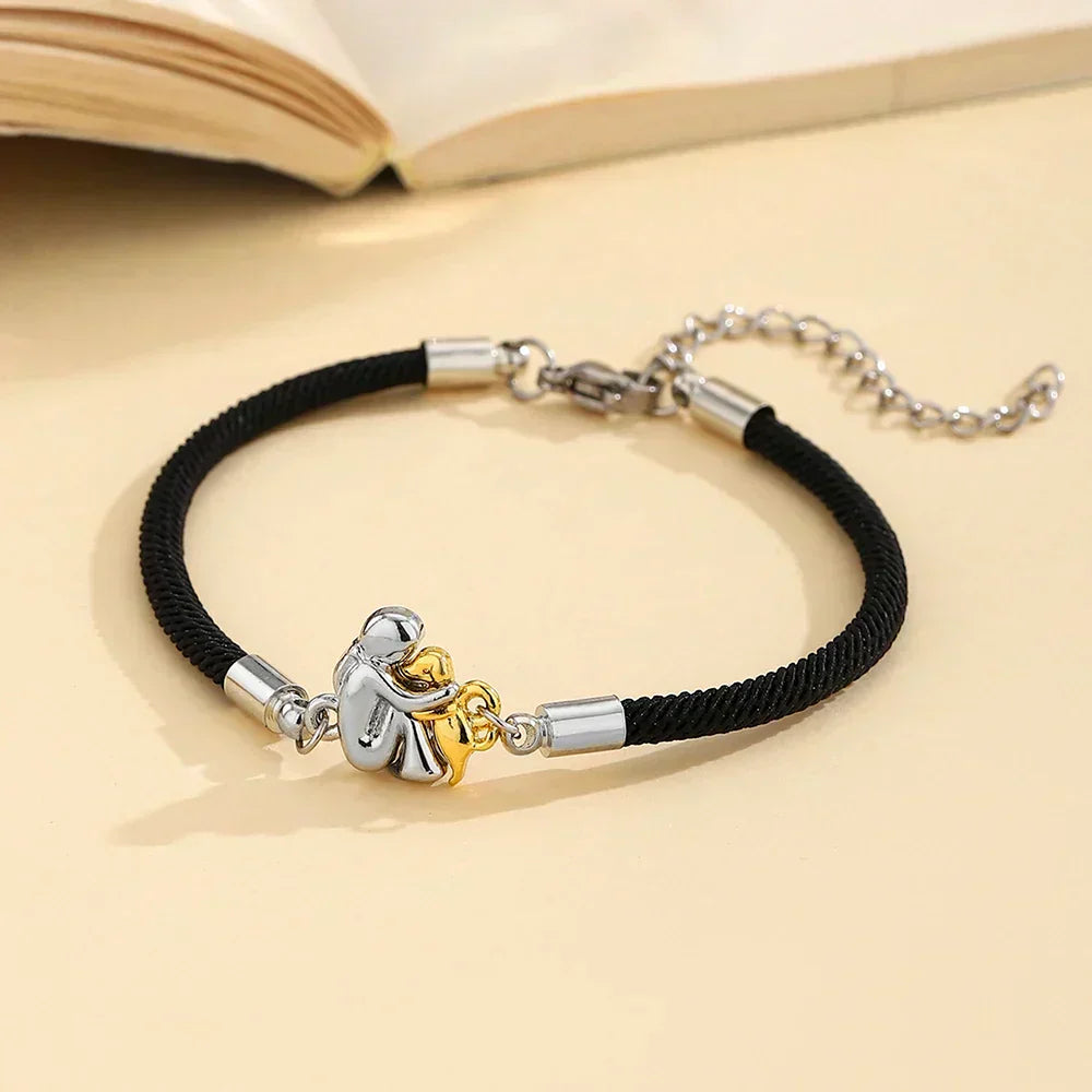 Katy | Pulsera con cordón e ícono de perro