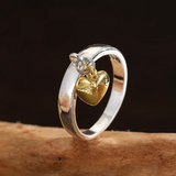 Anillo femenino con estilo retro