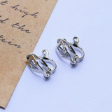 Ganchos para Aretes Bañados en Cobre