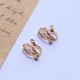 Ganchos para Aretes Bañados en Cobre