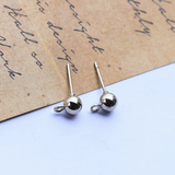 Ganchos para Aretes Bañados en Cobre