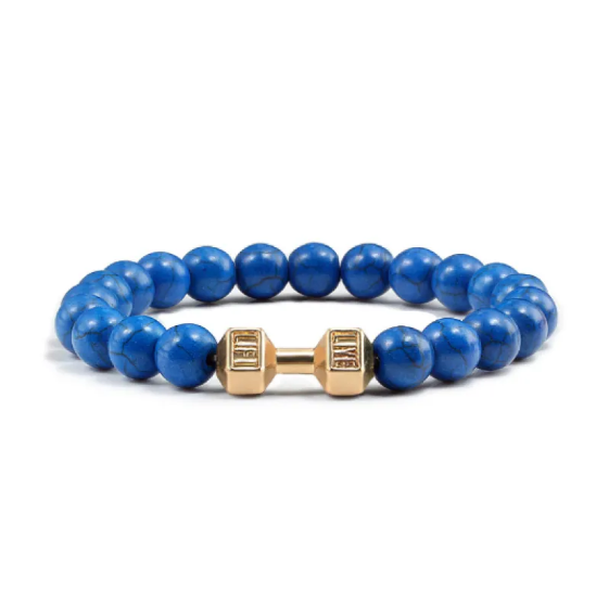 Pulsera de aromaterapia con piedras volcánicas