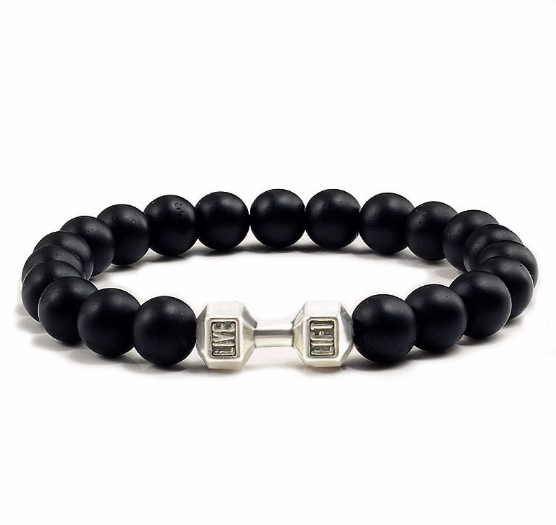 Pulsera de aromaterapia con piedras volcánicas