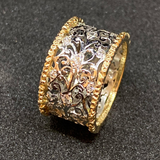 Anillo vintage con zirconia cúbica Ivy