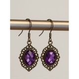 Pendientes Yara Amatista