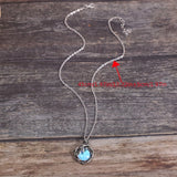 Collar María con piedra lunar