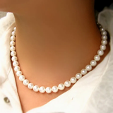 Collar de perlas vintage atemporal