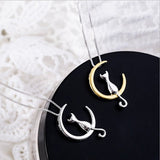 Mariela | Collar Luna & Gato Elegante