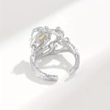 Anillo Teresa con Piedra Lunar