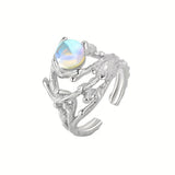 Anillo Teresa con Piedra Lunar