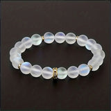 Confianza Pulsera de Perlas y Piedra Lunar