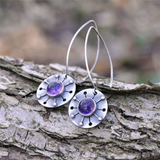 Pendientes Vintage Malva