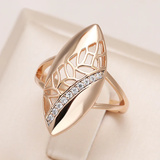 Anillo Doble Punto Diamante